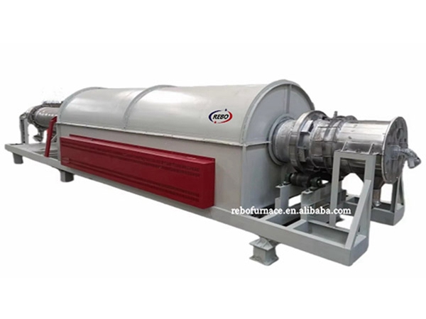 Rotary kiln for ore